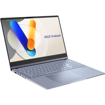  Ноутбук ASUS Vivobook 15 X1504VA-BQ1076 (90NB14E2-M00350) Core Ultra 5 125H/16Gb/SSD512Gb/15.6"/OLED/3K/Win11H/blue 