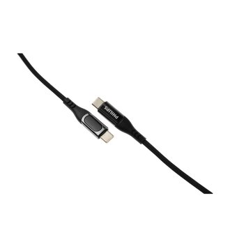  Кабель Philips DLC9100 USB Type-C(m)-USB Type-C(m) 1.2м черный коробка 