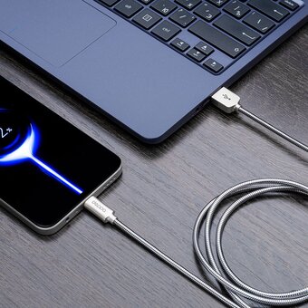  USB кабель Deppa 72273 USB - Micro USB, Metal (1,2м) 