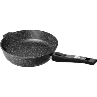  Сковорода МЕЧТА 026802 Гранит black 26см со съемной ручкой 