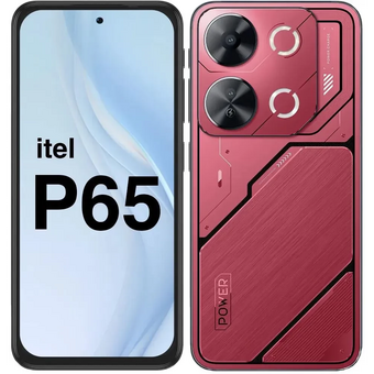  Смартфон ITEL P65 6/256Gb красный 
