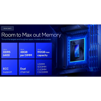  Процессор Intel Core Ultra 7 265KF (BX80768265KF) BOX (Arrow Lake, C20(12EC/8PC)/T20, 3,3/5,5GHz, Without Graphics, L2 36Mb, Cache 30Mb) 