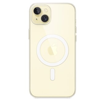  Чехол Apple MT213FE/A для Apple iPhone 15 Plus Clear Case with MagSafe прозрачный 