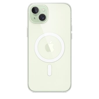  Чехол Apple MT213FE/A для Apple iPhone 15 Plus Clear Case with MagSafe прозрачный 