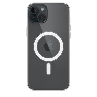  Чехол Apple MT213FE/A для Apple iPhone 15 Plus Clear Case with MagSafe прозрачный 