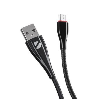  USB кабель Deppa 72285 Ceramic USB - Micro USB Black (1м) 