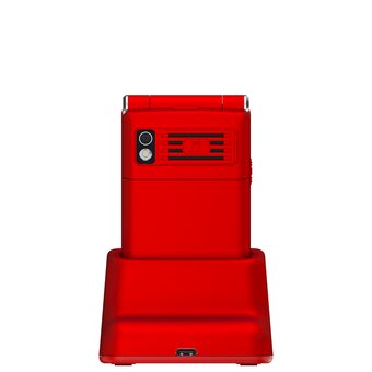  Мобильный телефон MAXVI E11ds Red-Silver 