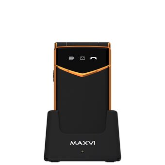  Мобильный телефон MAXVI E11ds Black-Gold 