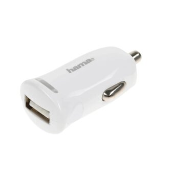  Комплект зарядного устройства HAMA H-183266, USB, 8-pin Lightning (Apple), 2.4A, белый 