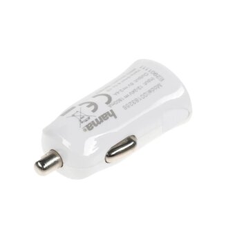  Комплект зарядного устройства HAMA H-183266, USB, 8-pin Lightning (Apple), 2.4A, белый 