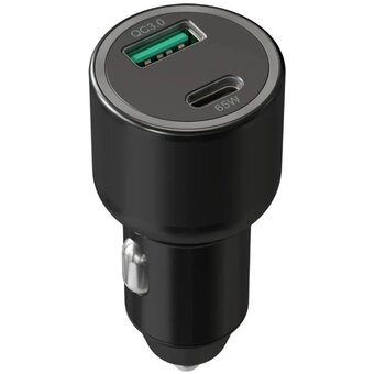  АЗУ Wiiix UCC-7-2-10, USB + USB type-C, 18Вт, 3.25A черный 