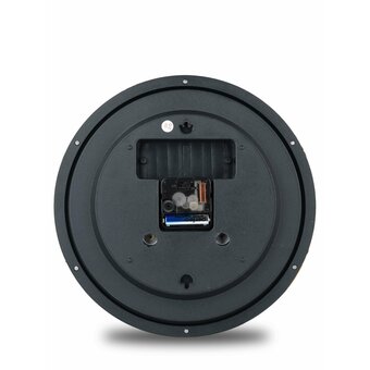  Часы настенные Perfeo PF-WC-012 круглые 30см, золотой корпус/белый циферблат 