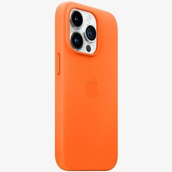  Чехол Apple MPPR3FE/A IPhone 14 Pro Max Leather Case with MagSafe Orange 