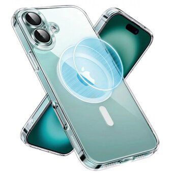  Чехол UGREEN CA109 (45921) Classy Clear Magnetic Protective Case for iPhone 16 6.1-inch Clear 