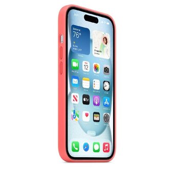  Чехол Apple MT163FE/A IPhone 15 Plus Silicone Case with MagSafe Guava 