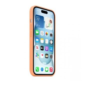  Чехол Apple MT0W3FE/A IPhone 15 Silicone Case with MagSafe Orange Sorbet 