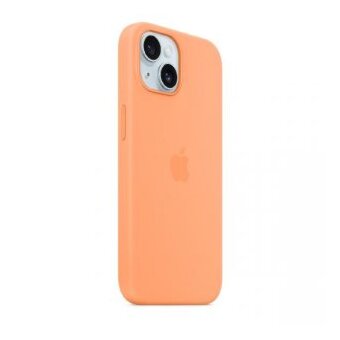  Чехол Apple MT0W3FE/A IPhone 15 Silicone Case with MagSafe Orange Sorbet 