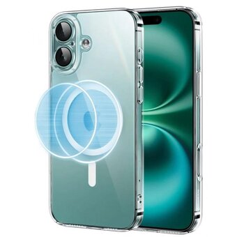  Чехол UGREEN CA109 (45921) Classy Clear Magnetic Protective Case for iPhone 16 6.1-inch Clear 