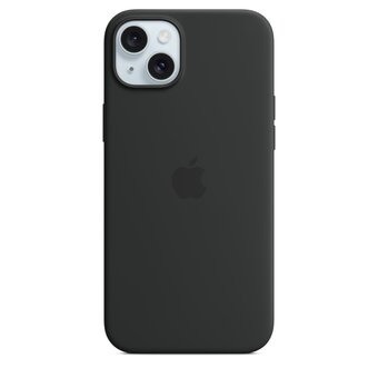  Чехол Apple MT103FE/A IPhone 15 Plus Silicone Case with MagSafe Black 