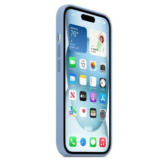  Чехол Apple MT193FE/A IPhone 15 Plus Silicone Case with MagSafe Winter Blue 