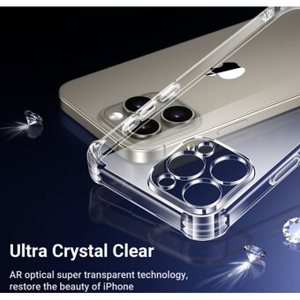 Чехол UGREEN CA103 (45915) Bright Cushion Protective Case for iPhone 16 Pro 6.1-inch Clear 