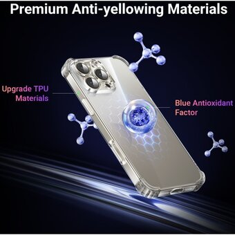  Чехол UGREEN CA103 (45915) Bright Cushion Protective Case for iPhone 16 Pro 6.1-inch Clear 