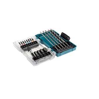  Набор бит и сверл Makita E-07026 по бет/кирп 18пред для шуруповертов/дрелей 