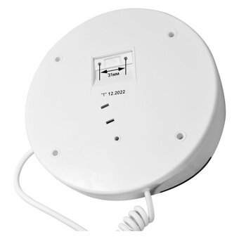  Фен PUFF 1202B (1405.032) белый и черный 