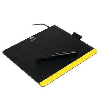  Графический планшет Huion 680TF черный/желтый 
