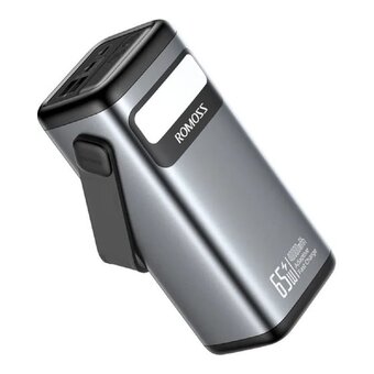  Мобильный аккумулятор Romoss PMT40 40000mAh 65W 5A черный 