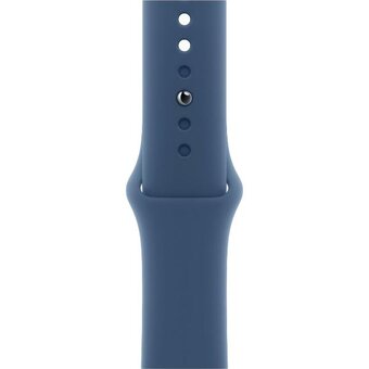  Smart-часы Apple Watch Series 10 MWWC3LW/A 42мм OLED корп.серебристый Sport Band рем.синий разм.брасл. 150-200мм 