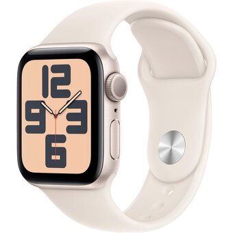  Smart-часы Apple Watch SE 2024 MXEF3LL/A 40мм корп.сияющая звезда Sport Band рем.сияющая звезда разм.брасл.:S/M 
