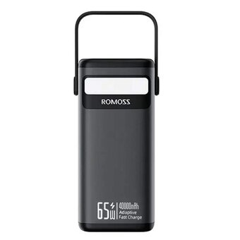  Мобильный аккумулятор Romoss PMT40 40000mAh 65W 5A черный 