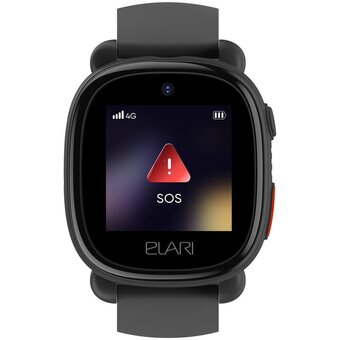  Smart-часы ELARI KidPhone 4G Lite 1.3" (KP-4G-L-BLK) черный/черный 