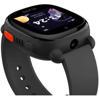  Smart-часы ELARI KidPhone 4G Lite 1.3" (KP-4G-L-BLK) черный/черный 