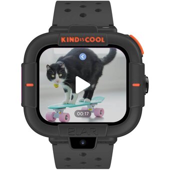 Smart-часы ELARI Маша и Медведь 1.76" (KP-MB-BLK) черный/черный 