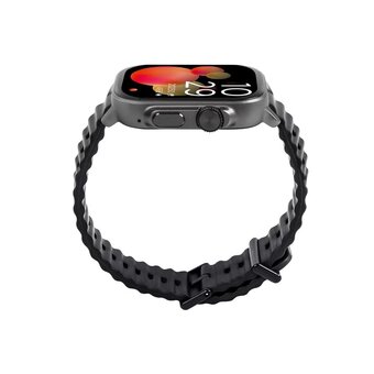  Smart-часы TTEC Tempus 51mm (2SW03S) TFT Screen Rectangular Metal Casing Smart Watch Black/Black 