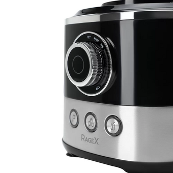  Кухонный комбайн RageX R107-015 черный/серебристый 