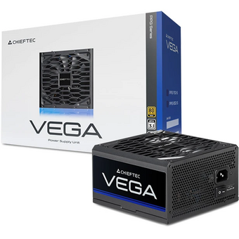  Блок питания Chieftec Vega PPG-850-S (ATX 3.1, 850W, 80 Plus Gold, Active PFC, 135mm fan, Gen5 PCIe) Retail 
