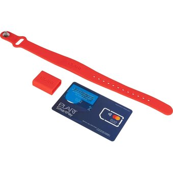  NFC браслет ELARI SmartPay красный 