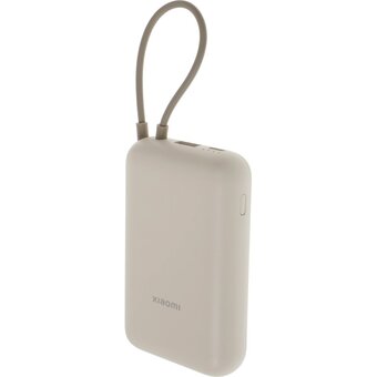  Внешний аккумулятор Xiaomi BHR9072GL 10000mAh встроенный кабель Tan GL P15ZM 