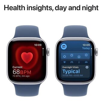  Smart-часы Apple Watch Series 10 A2999 MWWM3LW/A 46мм синий/серебристый 