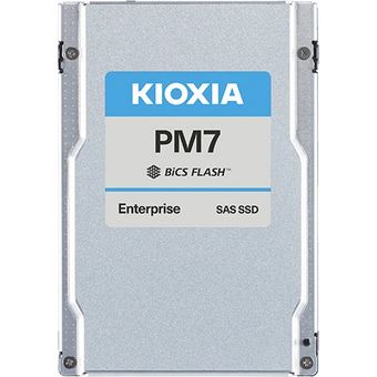  SSD KIOXIA PM7-R KPM7VRUG1T92, 1920GB, 2.5" 15mm, SAS 24G, TLC, R/W 4200/3400 MB/s, IOPs 720K/155K 