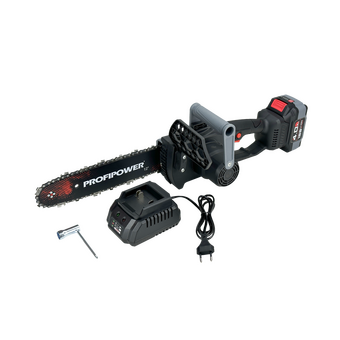  Пила цепная ProfiPower MKDUC-18V (E0114) аккумуляторная бесщеточная, З/У 