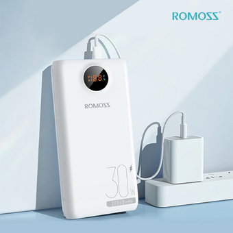  Внешний аккумулятор Romoss SW20S Pro, 20000мAч белый 