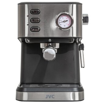  УЦ Кофеварка JVC JK-CF33 black (плохая упаковка, замена помпы, б/у, нет документации) 