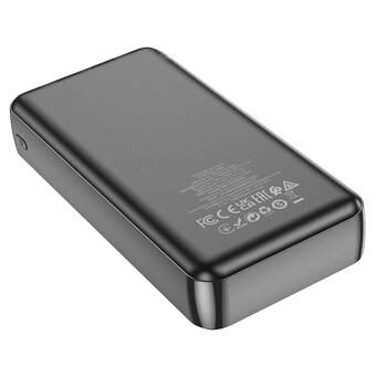  Аккумулятор внешний резервный HOCO J100A High-ranking 20000mAh черный 