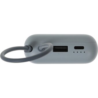 Внешний аккумулятор Xiaomi BHR9073GL 10000mAh встроенный кабель GL P15ZM Ледяной синий 