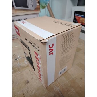  УЦ Кофеварка JVC JK-CF33 black (плохая упаковка, замена помпы, б/у, нет документации) 