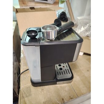  УЦ Кофеварка JVC JK-CF33 black (плохая упаковка, замена помпы, б/у, нет документации) 